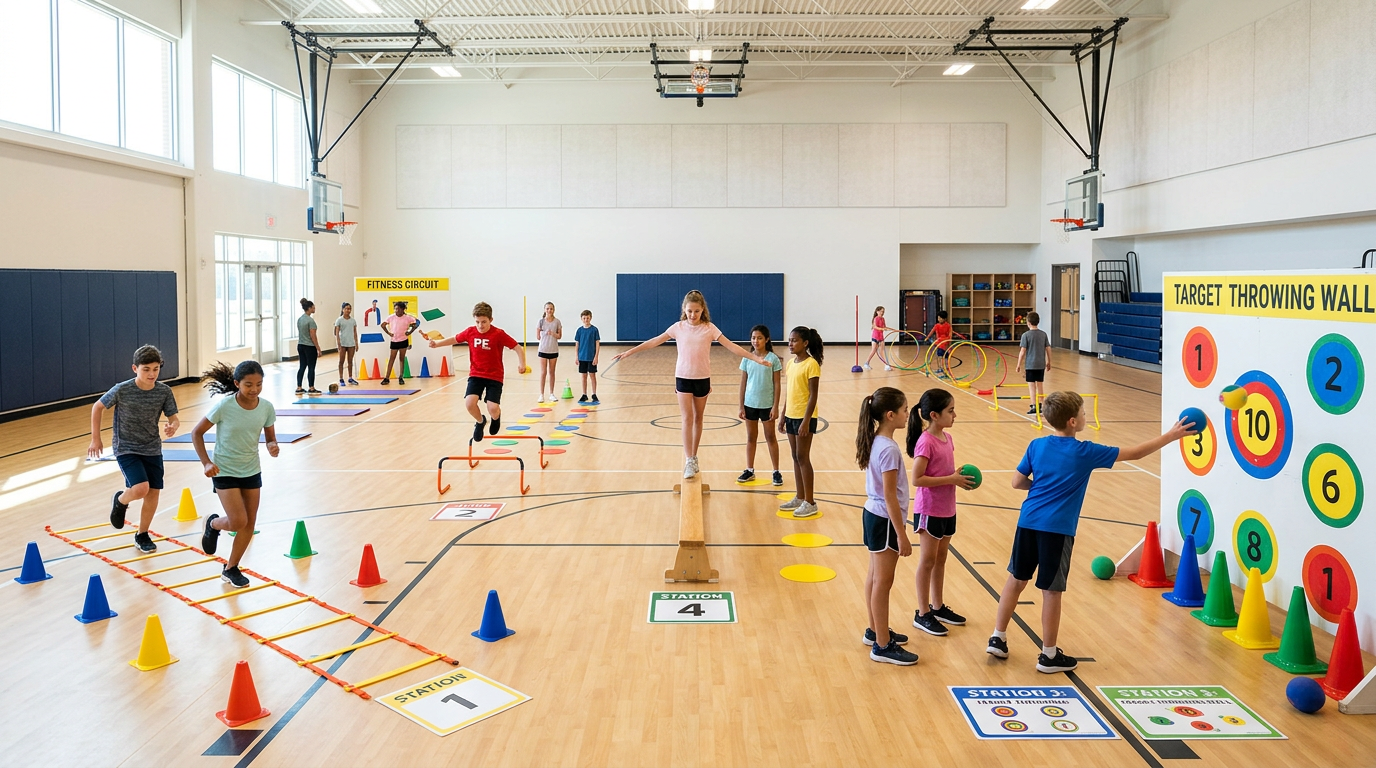 Station-Based PE: How to Set Up Effective Learning Stations | ConnectedPE